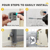 Retractable Dog Gate, 36.6