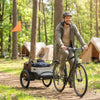 Soozier Bike Trailer, Bike Cargo Trailer with Quick Release 16