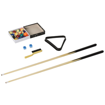 Table de billard portative Soozier Mini 55 pouces avec queues, boules, craie, triangle, vert