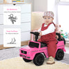 Compatible Baby Toddler Push Car Foot-to-Floor Ride-On Wheel Mercedes-Benz G350 Licensed Pink
