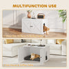 Cat Litter Box Enclosure with Double Doors, Handles, Fit Most of Cat and Litter Box, 31.5