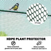 6.5 x 3.3ft Crop Cage, Garden Plant Protector with Single Zippered Door, Storage Bag and Ground Stakes, Green