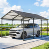 10 x 15ft Metal Carport, Heavy-Duty Carport Canopy with Reinforced Steel Frame & Roof, All-Weather Protection