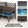 Raised Garden Bed with Legs, Self Watering Elevated Planter Boxes with Drainage Holes, 31.5