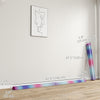 Soozier 7.7ft Folding Balance Beam, Gymnastics Equipment with Anti-Slip Bottom for Kids Home Training, Multicolour