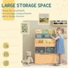 Kids Bookcase with Storage Drawer for Books, Reading Nook, for Classroom, Bedroom, Playroom, Pink