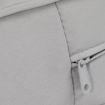 Patio Chair Cushions, Thick Deep Seat Outdoor Seat Cushion with Back Cushion, Light Grey