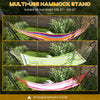 10.3ft Hammock Stand, Adjustable Hammock Stand Fits 9-14 ft Hammocks, Heavy Duty 450 lbs Capacity, Black