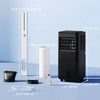 8000 BTU Portable 4-in-1 Air Conditioner with Cool, Dehumidifier, Fan, Sleep, WiFi Voice Remote Control