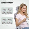 Ergonomic Office Chair, Swivel Desk Chair with Adjustable Lumbar Support, Headrest and Height, Flip-up Armrests, Grey