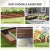 L-Shaped Raised Garden Bed, 82