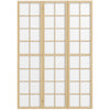 3 Panel Room Divider, 5.6 ft Folding Wall Divider Room Partition for Home Office, Bedroom
