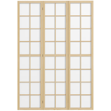 3 Panel Room Divider, 5.6 ft Folding Wall Divider Room Partition for Home Office, Bedroom