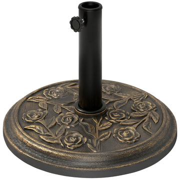 20 lbs Resin Round Patio Umbrella Base 18