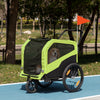 2-in-1 Dog Bike Trailer for Large Dogs, Green