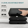 Soozier Adjustable Aerobic Stepper, 3-Level with Risers 4
