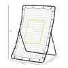 Soozier 4 x 5.7ft Volleyball Rebounder Net with Strike Zone, Baseball Lacrosse Training Net for Pitching and Fielding
