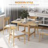 Solid Wood Kitchen Table, Farmhouse Drop Leaf Tables for Small Spaces, Folding Dining Table, for Up to 4 People, White