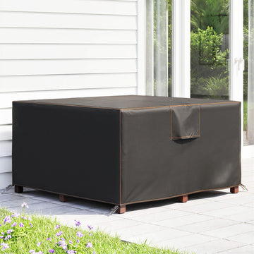 Patio Furniture Cover, Waterproof 420D Heavy Duty Outdoor Furniture Cover with Air Vents, 55.1