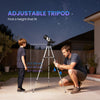 Astronomical Telescope for Adults, 70 mm Aperture Refractor Telescope with 100X, Adjustable Tripod, White