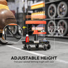 Rolling Garage Stool, 300 LBS Capacity Mechanic Stool with 2.5