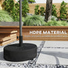 Fillable Umbrella Base, 20 inch Water Sand Filled Umbrella Stand, Fit 1.5