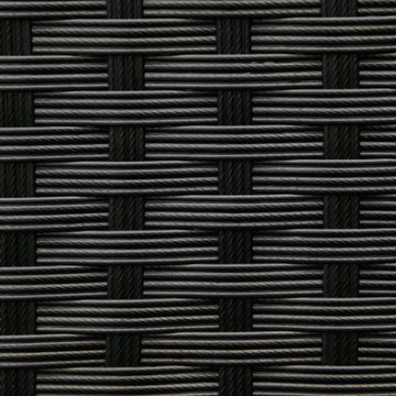 Rattan Raised Garden Boxes, Elevated Flower Beds with Storage Shelf for Herbs, Flowers, Vegetables, Black