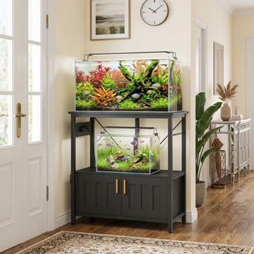 20-29 Gallon Fish Tank Stand Aquarium Stand 330 LBS Capacity for Home, Office, 30.7