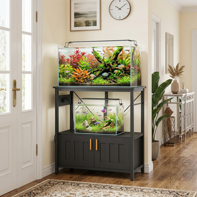 20-29 Gallon Fish Tank Stand Aquarium Stand 330 LBS Capacity for Home, Office, 30.7