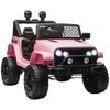 12V Electric Truck Off Road Electric Pickup with Remote Control, Adjustable Speed, Ride on Car for Kids