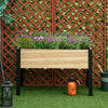 Raised Garden Bed, Elevated Planter Box, 47