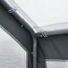 8' x 6' x 7.5' Heavy-duty Walk-in Greenhouse Outdoor Vegetable Plants Growing Warm House Seed Plant Growth Tent Polytunnel Shelter White