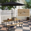 5.7 FT Outdoor Picnic Table with 2