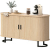 Fluted Sideboard Buffet Cabinet, 55
