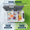 12 Volt Car Refrigerator, 26QT Car Fridge with App Control, 12/24V DC and 100-240V AC, -4℉-68℉, Travel Camping