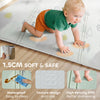Qaba Foldable Baby Plat Mat, 79