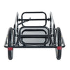 Folding Bicycle Cargo Trailer Wagon Utility Bike Cart Carrier Garden Patio Tool New