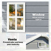 6x4.5FT Plastic Shed, Lockable Garden Tool Storage House with Double Doors and Vent