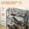 3 Tier Rolling Hamster Cage with 7