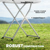 Folding Picnic Table 5-Level Height Adjustment, Portable Camping Table for Outdoor Indoor Use 30