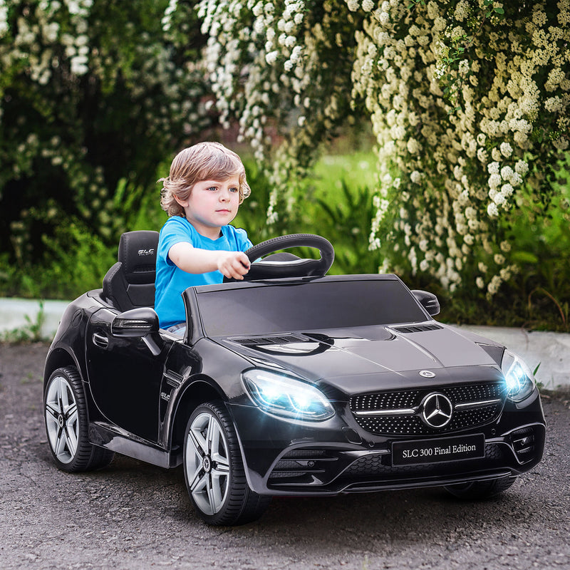 12V Ride On Car with Parent Remote Control Two Motors Music Lights Suspension Wheels for 3-6 Years