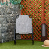 Garden Rocking Chair, Outdoor Indoor Texteline Rocker for Patio, Balcony, Porch, Grey
