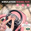 Qaba Land Rover Discovery Licensed 2-in-1 Ride On Push Car with Removable Parent Handle, Under-Seat Storage, Pink