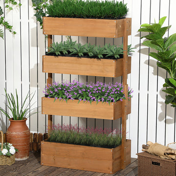 4-Tier Raised Garden Bed, 31.5