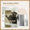 Cat Tree Kitty Tower with Sisal Mat Scratching Post, Cat Bed, Cushion, Perch, 18
