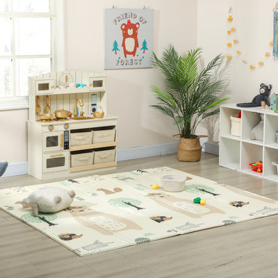 Qaba Foldable Baby Plat Mat, 77