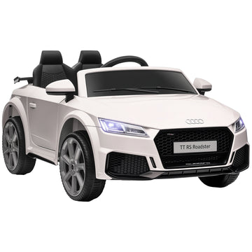 Officially Licensed Kids Ride-On Car 6V Battery Powered Vehicle Perfect Gift For Kids with Remote Control, Suspension Wheel, Adjustable Speed, White