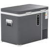12 Volt Car Refrigerator, Dual Zone 48 QT Car Fridge with App Control, 12/24V DC and 100-240V AC,