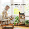 Outdoor Plant Stand, Foldable Flower Stand 3-Tier Wooden Plant Shelf for Garden Indoor Outdoor, 16