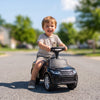 Qaba Licensed Land Rover Ride on Push Car with Anti-Tip Device, Under-Seat Storage, Horn, Engine Sounds for 18-36 M, Black